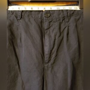 Alex Mill Women Chino Size 10. Navy Linen And Cotton Blend